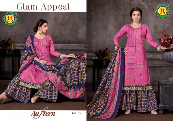 JT Afreen Vol-6 Fancy Cotton Printed Dress Materials